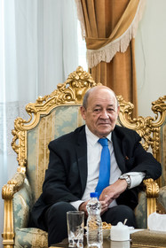 ژان ایو لودریان، وزیر امورخارجه فرانسه