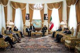 دیدار وزیر امور خارجه فرانسه با دبیرشورای عالی امنیت ملی