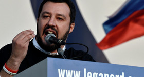 رهبر حزب لیگ ایتالیا خود را تنها نامزد جناح راست برای نخست وزیری می‌بیند