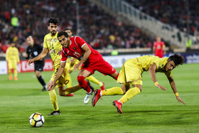 دیدار تیم های فوتبال پرسپولیس و الوصل امارات