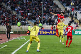 دیدار تیم های فوتبال پرسپولیس و الوصل امارات