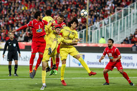 دیدار تیم های فوتبال پرسپولیس و الوصل امارات