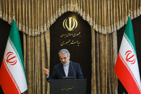 محمدباقز نوبخت، سخنگوی دولت در نشست خبری با اصحاب رسانه 