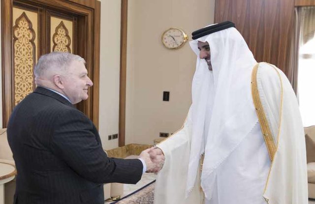 دیدار دو نماینده تیلرسون با امیران قطر و کویت
