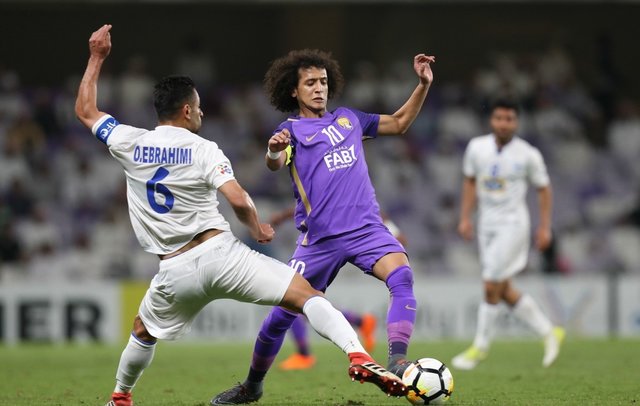 العین ۲ - استقلال۲/ زور آبی‌ها به داور و تیم اماراتی نرسید