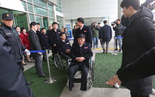 ورود هیات کره‌شمالی به سئول برای شرکت در بازی‌های پارالمپیک