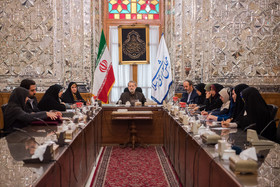 سخنرانی علی لاریجانی در جمع نمایندگان زن مجلس به مناسبت بزرگداشت روز زن