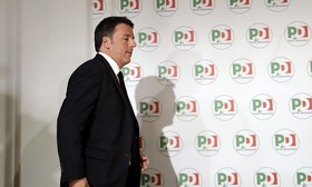 ماتئو رنتزی رسما از ریاست حزب چپ‌میانه دموکراتیک ایتالیا استعفا کرد