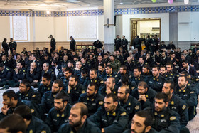 مراسم بزرگداشت شهدای ناجا حادثه خیابان پاسداران در ستاد ناجا