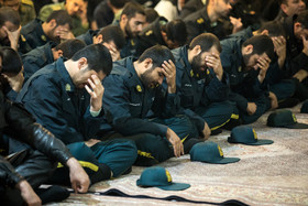 مراسم بزرگداشت شهدای ناجا حادثه خیابان پاسداران در ستاد ناجا
