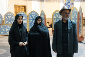 خانواده‌های شهدا در مراسم بزرگداشت شهدای ناجا حادثه خیابان پاسداران در ستاد ناجا
