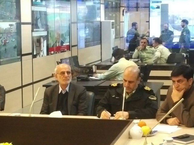 استاندار تهران در بازدید از ستاد پلیس تهران: کاهش حوادث چهارشنبه‌سوری در سال‌های اخیر