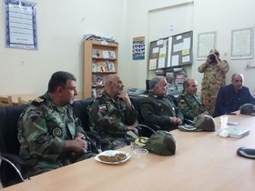 بازدید سرتیپ سیفی از مناطق عملیاتی دفاع مقدس جنوب