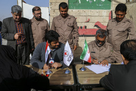 استقبال از ۱۱۸ شهید تازه تفحص شده دوران دفاع مقدس - شلمچه