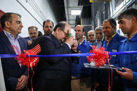 بازدید وزیر صنعت از خط تولید پژو ۳۰۱ 