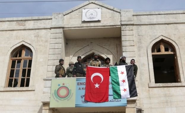 اردوغان: کنترل کامل شهر عفرین در اختیار نیروهای ارتش ترکیه قرار گرفت
