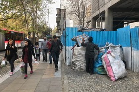 ۱۲ ساعت پایانی سال ۹۶ - تقاطع خیابان مدرس