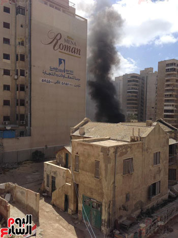 انفجار خودروی بمب‌گذاری شده در اسکندریه مصر