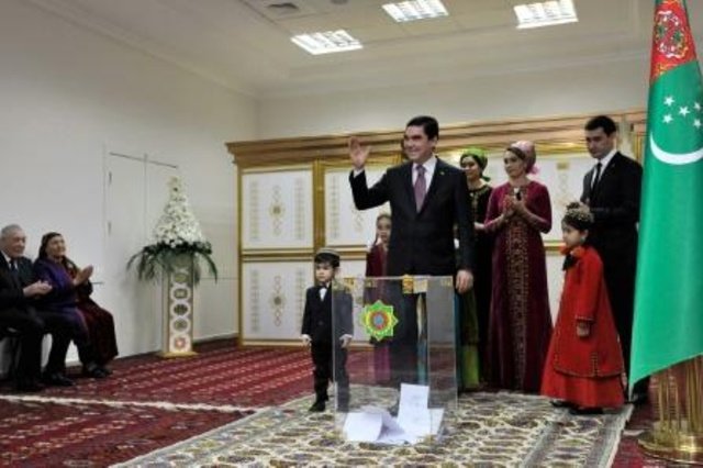 آغاز انتخابات پارلمانی ترکمنستان