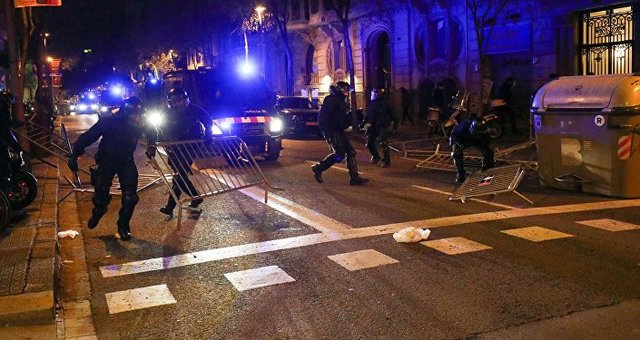 تظاهرات سراسری در کاتالونیا علیه دستگیری پوجدمون