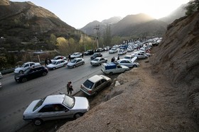مسافران نوروز ۹۷ - آبشار گنج‌نامه، همدان
