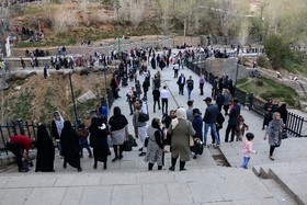 مسافران نوروز ۹۷ - آبشار گنج‌نامه، همدان