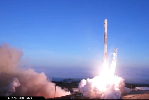 "فالکون ۹" بار دیگر ۱۰ ماهواره "ایریدیوم" را به فضا برد