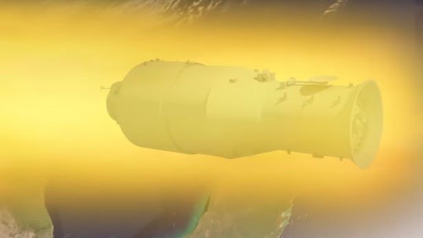 نخستین ایستگاه فضایی چین سرانجام سوخت 