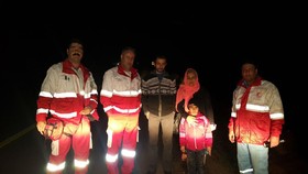 نجات سه مسافر گمشده در شهرستان رودبار
