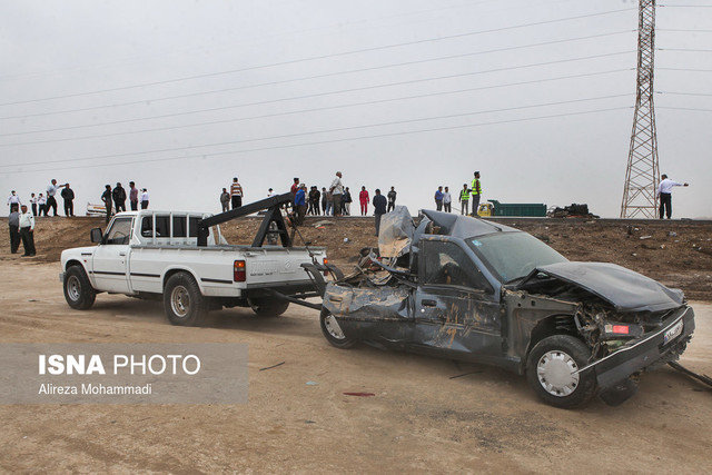 مرگ 58 نفر در کرمان بر اثر تصادف در 13 روز