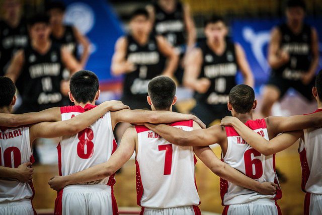حضور بسکتبالیست‌های جوان در تورنمنت اطلس چین