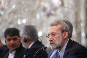 علی لاریجانی در دیدار با رئیس دومای دولتی روسیه 