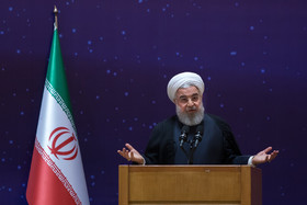 سخنرانی حسن روحانی رییس جمهور در مراسم دوازدهمین سالروز ملی فناوری هسته‌ای