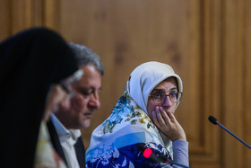 بهاره آروین در جلسه بررسی استعفای شهردار تهران