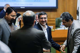 سمیع اله حسینی مکارم  ، سرپرست جدید شهرداری تهران در جلسه بررسی استعفای شهردار تهران
