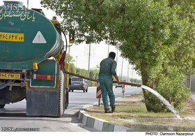 جدا شدن شبکه آبیاری فضای سبز از آب شرب در ۱۰۷ شهر استان اصفهان