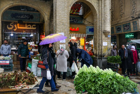 باران بهاری - تهران میدان تجریش
