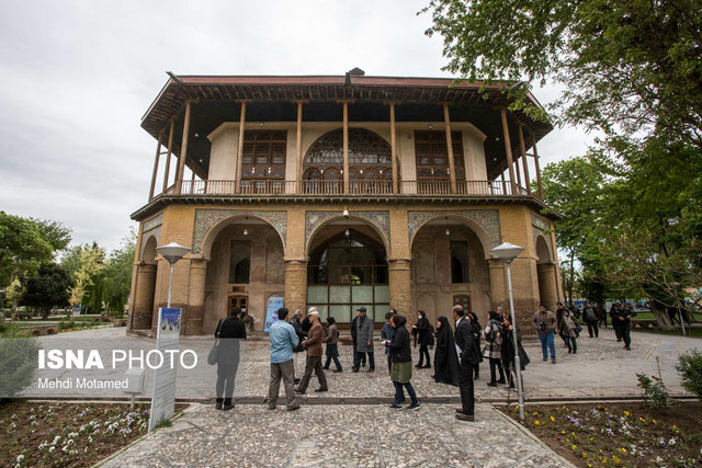 «عمارت چهلستون» نگین معماری صفویه در قزوین