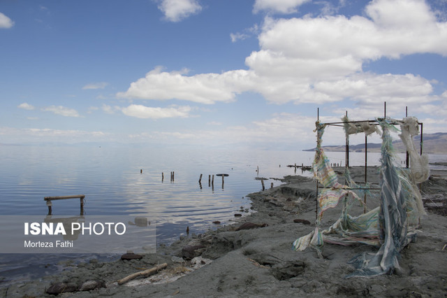 حجم آب دریاچه ارومیه 60 میلیون مترمکعب افزایش یافت