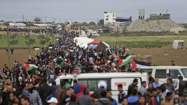 راهپیمایی‌ها و تجمع‌ها در کرانه باختری در روز اسیر فلسطینی