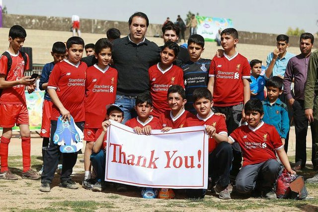 هدیه ویژه باشگاه لیورپول به زلزله زدگان کرمانشاه