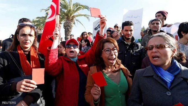 ادامه اعتصاب‌ها و درخواست برای تحریم انتخابات محلی در تونس 