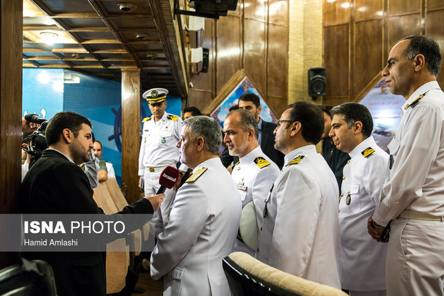 نشست خبری فرمانده نیروی دریایی ارتش