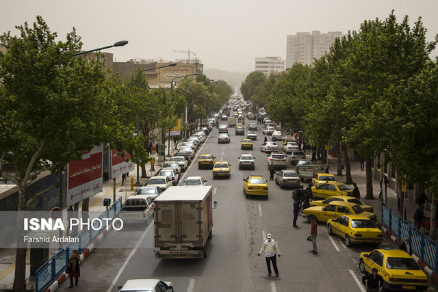 افزایش نسبی غلظت ازن در برخی ساعات روز 