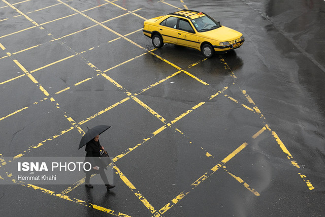 بارش پراکنده باران و وزش باد در تهران طی فردا