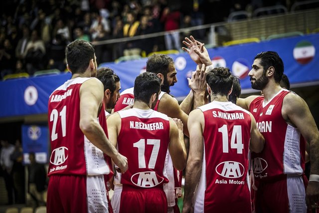 نزول یک پله‌ای بسکتبال ایران در رده‌بندی جدید فیبا