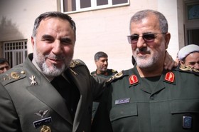 دیدار فرمانده نیروی زمینی ارتش با سردار پاکپور 