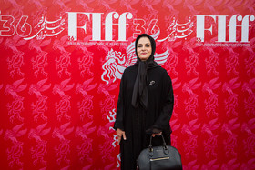 مریلا زارعی از داوران جشنواره در مراسم اختتامیه سی و ششمین جشنواره جهانی فیلم فجر