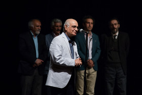 مرادی‌کرمانی در مراسم اعلام برگزیدگان دوره‌های هفدهم و هجدهم جایزه مهرگان ادب