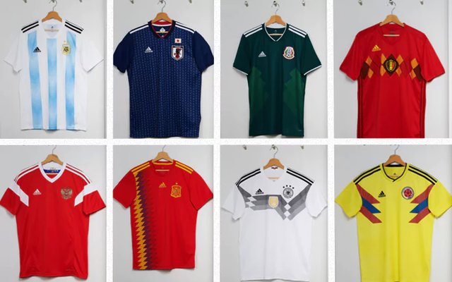 لباس های جام جهانی